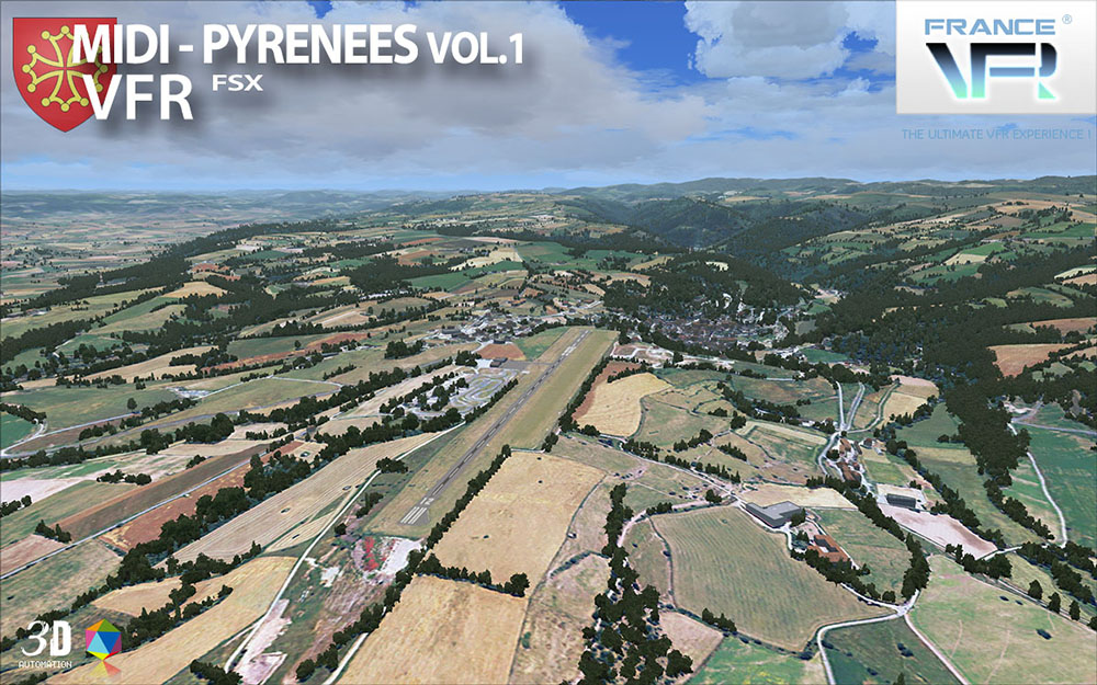 Midi-Pyrénées VFR Vol.1 FSX